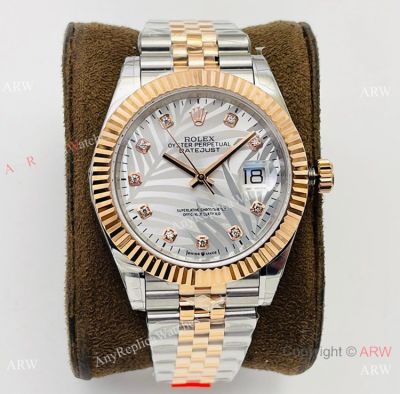 VRF Rolex Datejust 2 Clone 2836 watch New Palm face 904l Steel